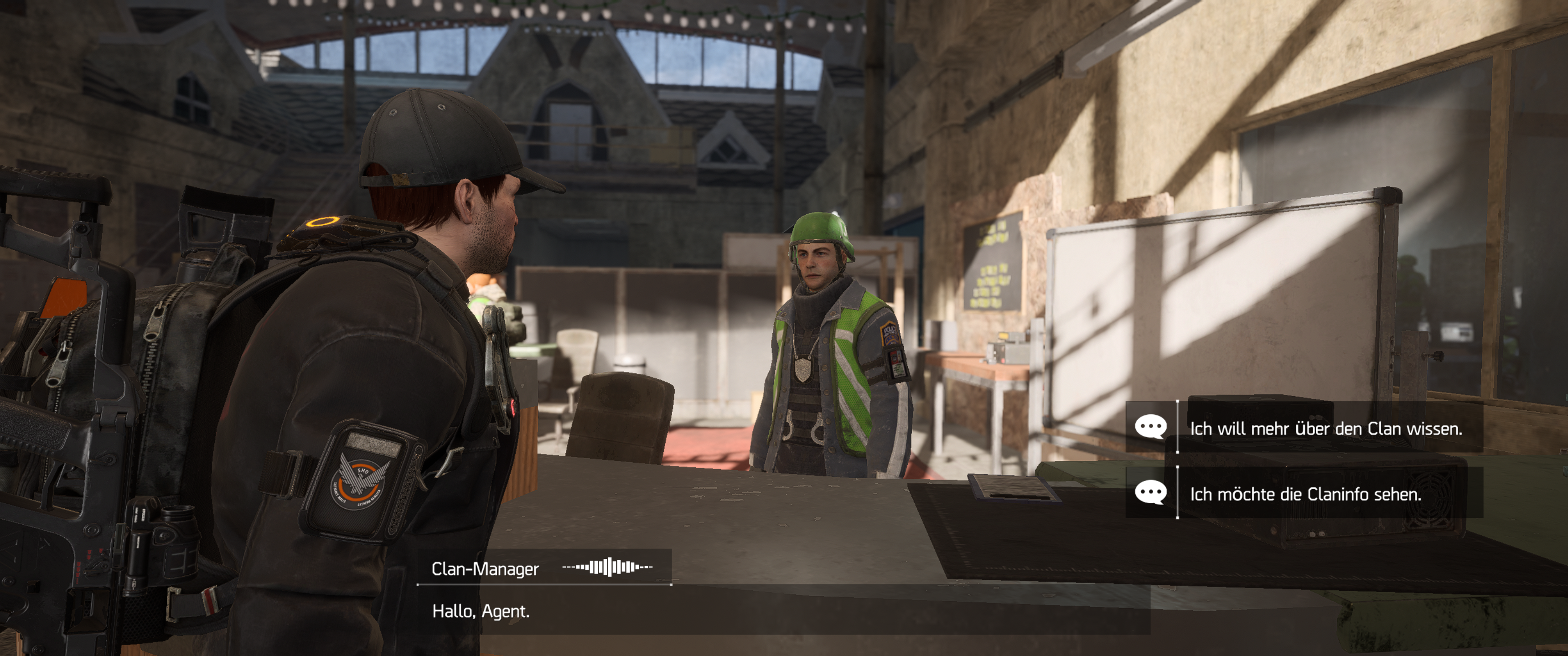 NPC option incorrect text